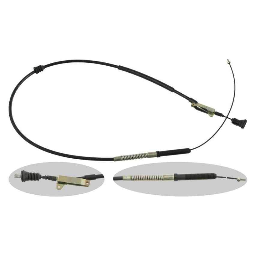 FEBI 15751 Brake Cable longitudinal