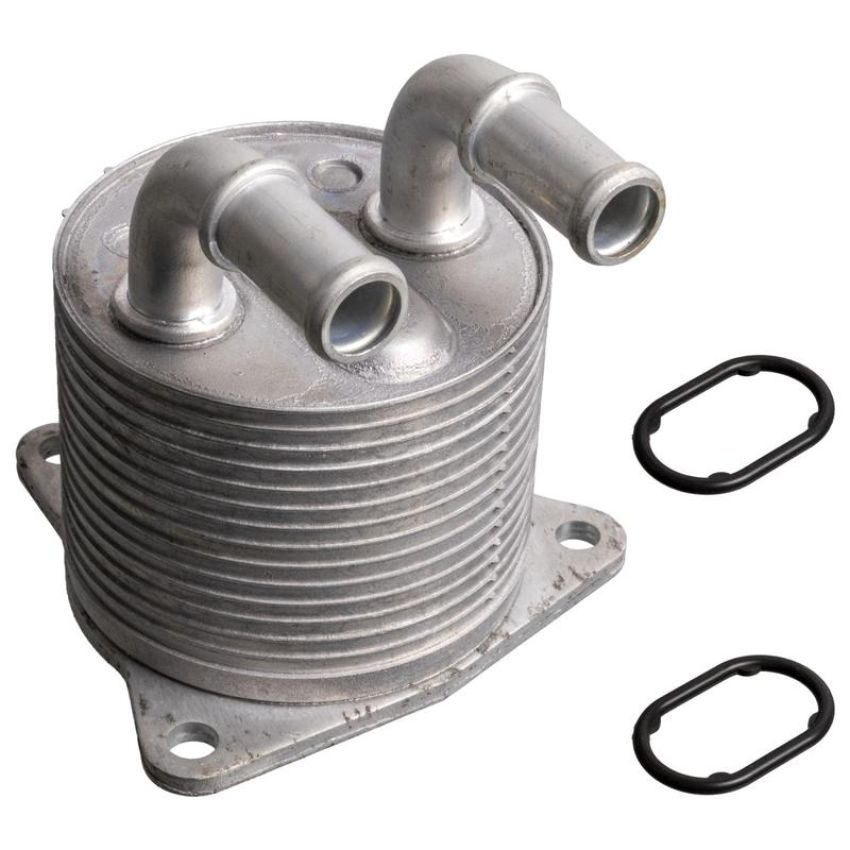 FEBI 172464 Oil Cooler for automatic transmission, with seal rings