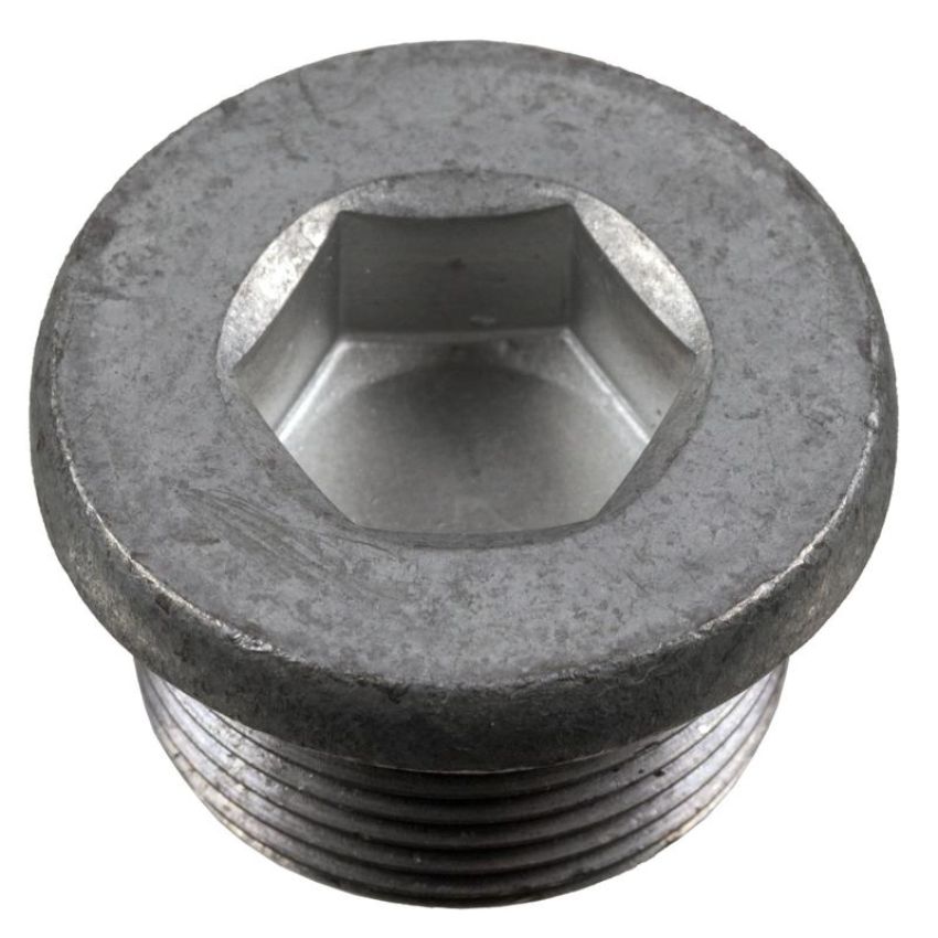 FEBI 179008 Oil Drain Plug for engine and/or transmission, without seal ring