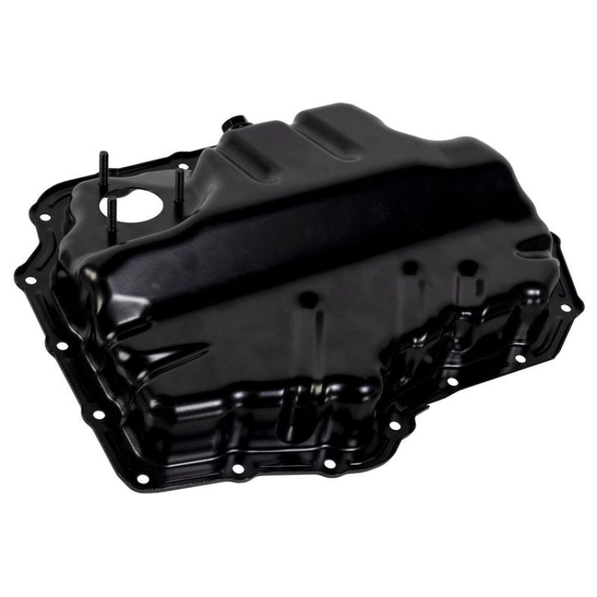 FEBI 180692 Oil Pan with oil drain plug, seal ring and bore for oil level sensor