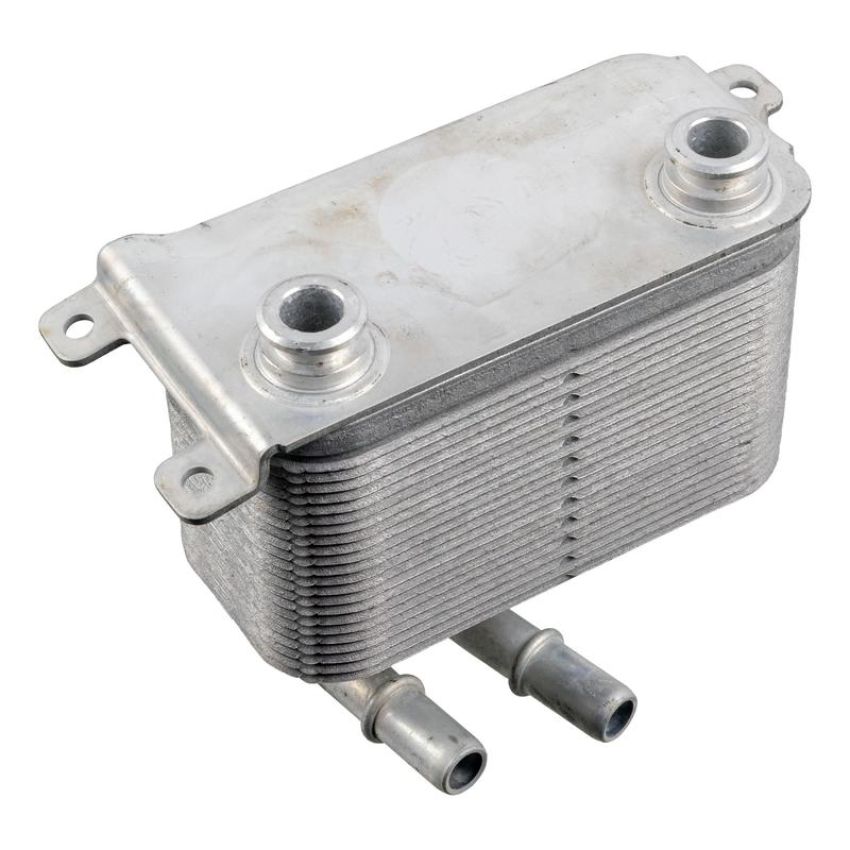 FEBI 188338 Oil Cooler for automatic transmission, with seal rings