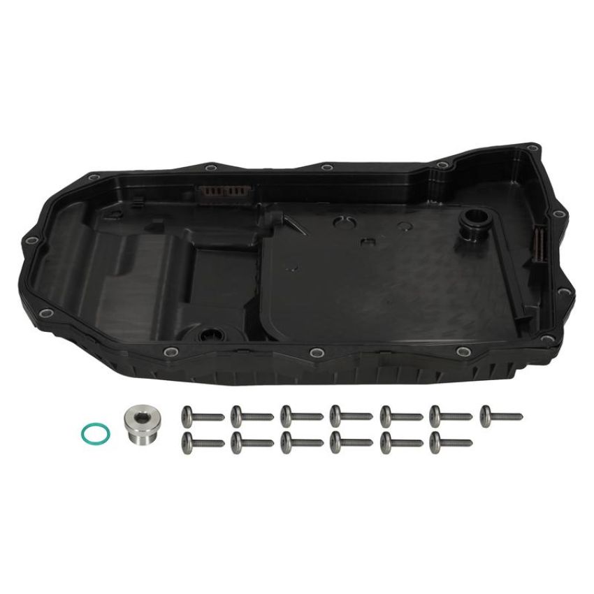 FEBI 196337 Oil Pan for automatic transmission, with integrated filter