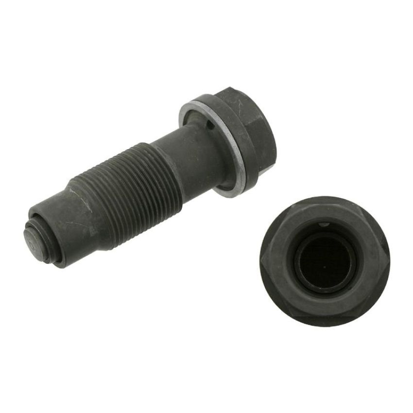 FEBI 26752 Chain Tensioner for timing chain, with cover plate