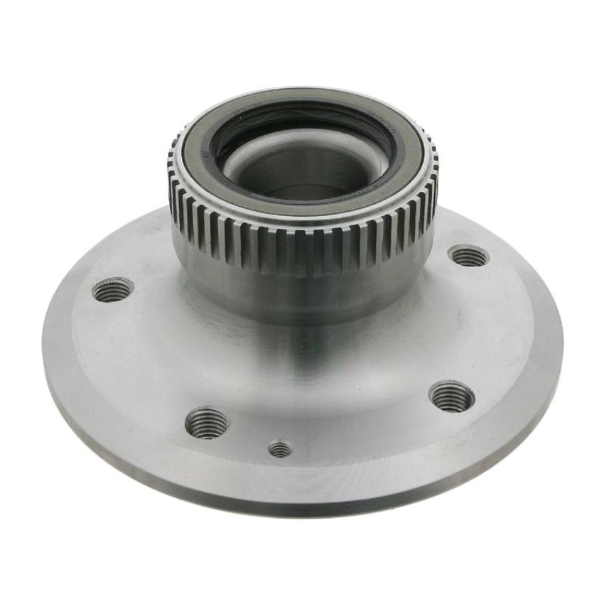 FEBI 28384 Wheel Bearing Kit with wheel hub and ABS sensor ring