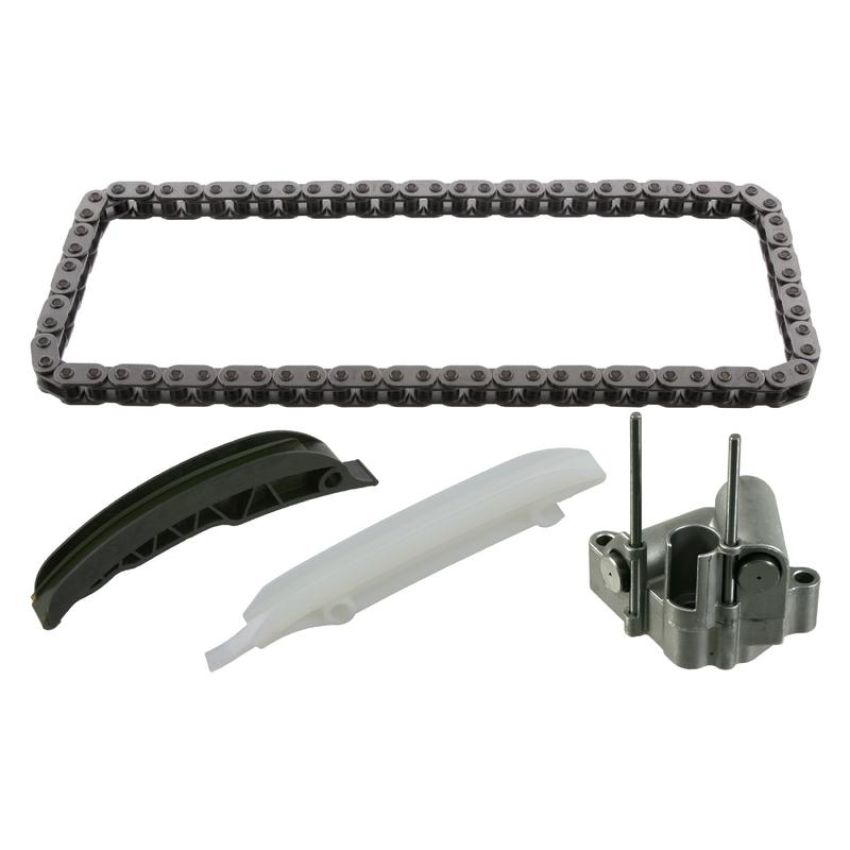 FEBI 30347 Timing Chain Kit for camshaft, with guide rails and chain tensioner
