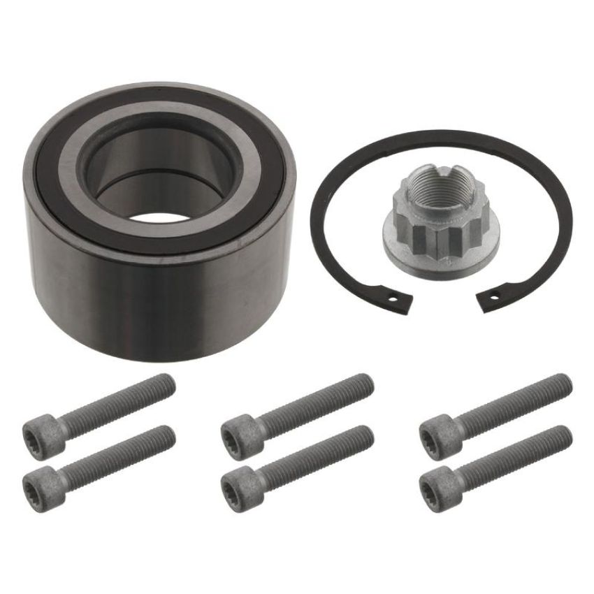 FEBI 34789 Wheel Bearing Kit with ABS sensor ring and additional parts