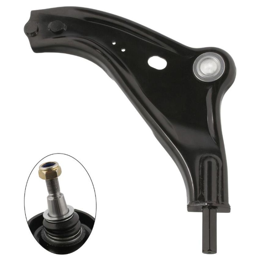 FEBI 36140 Control Arm without bush, with joint and lock nut