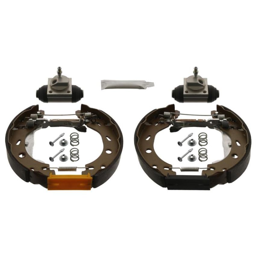 FEBI 38619 Brake Shoe Set with additional parts