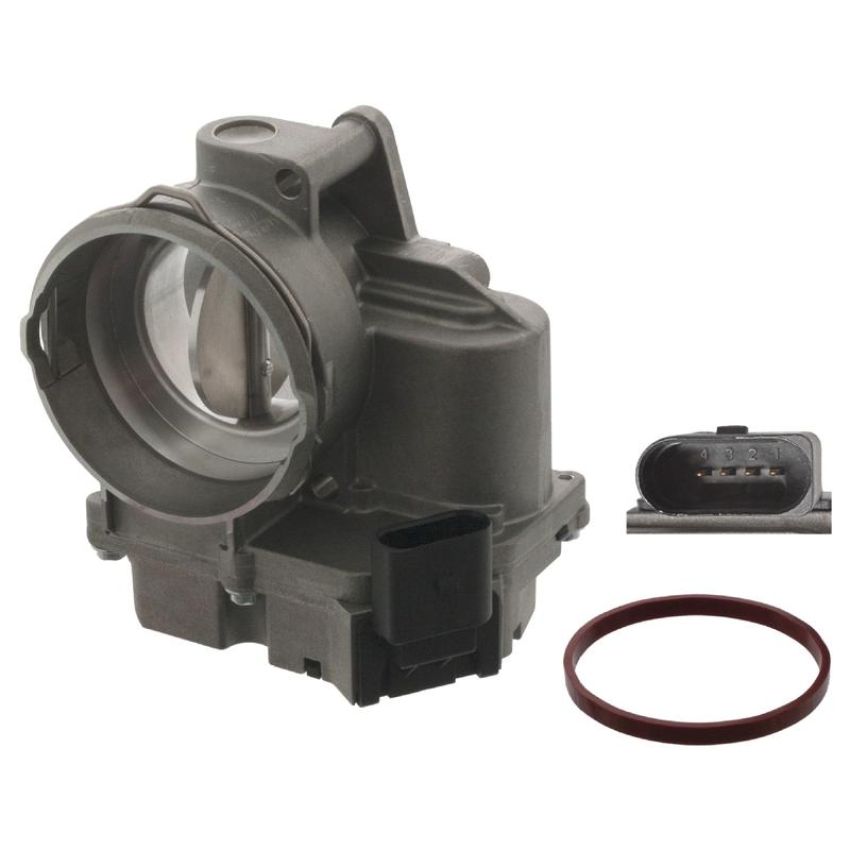 FEBI 46128 Throttle Body with gasket