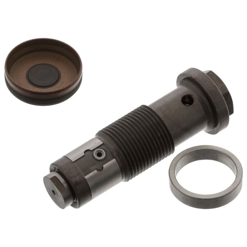 FEBI 46373 Chain Tensioner for timing chain, with cover plate