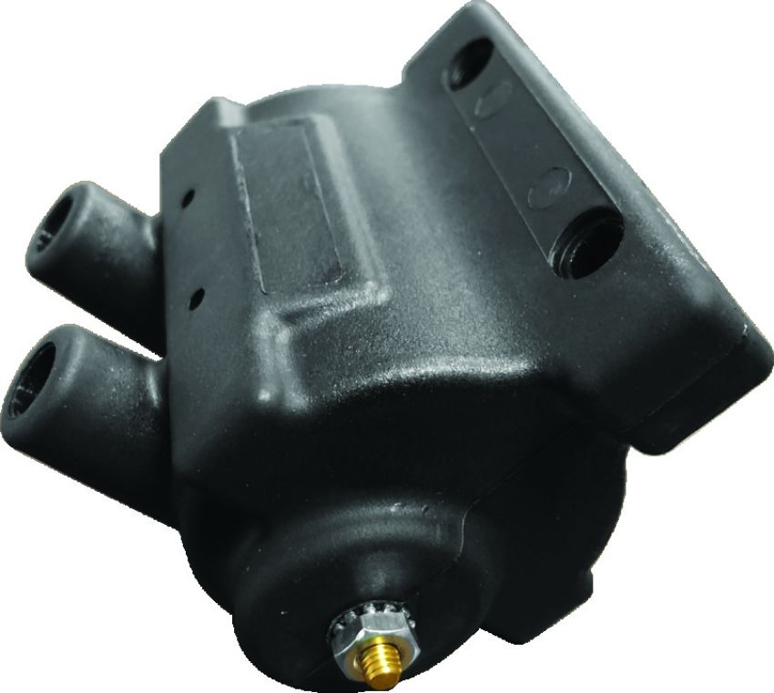 TwinPower 210528 Twin Power 85-99 Big Twin 85-03 XL Exc EFI Power Ignition Coil Black Replaces H-D 31614-83A