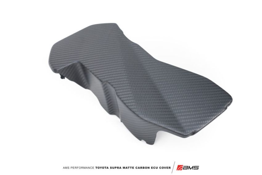 AMS AMS.38.06.0003-1 Performance 2020+ Toyota GR Supra Carbon Fiber ECU Cover - Matte Carbon