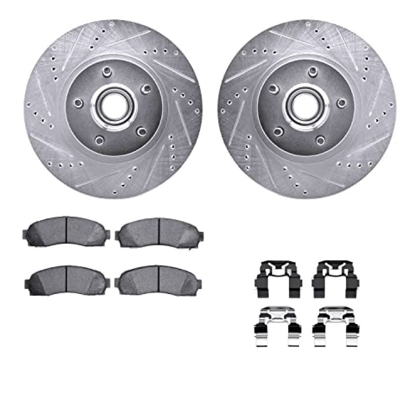 Dynamic Friction 7512-99468 Rotor Kit