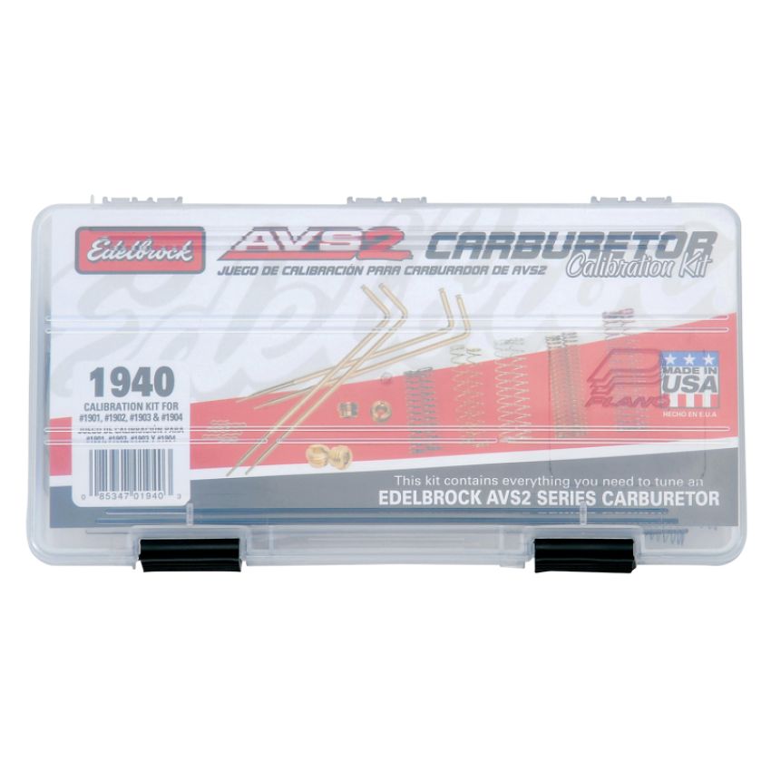 EDELBROCK EDE1940 AVS2 Calibration Kit - 500 Series