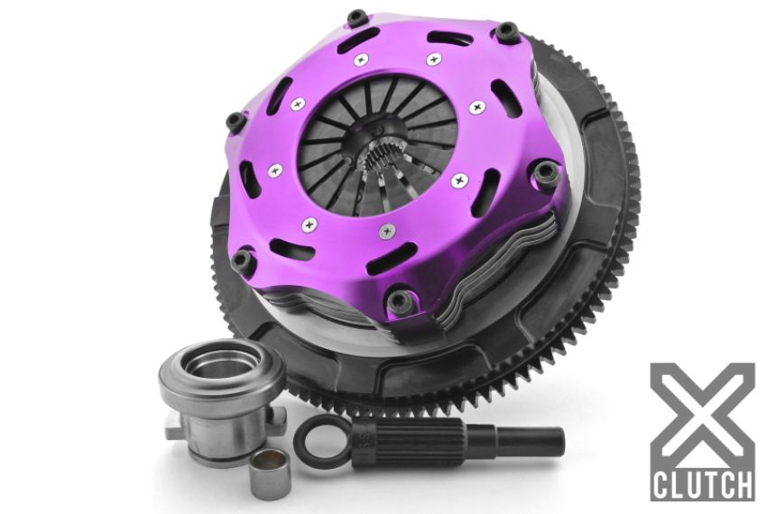 XCLUTCH XKNI18521-3E 91-98 Nissan 180SX S13 2.0L 7.25in Triple Solid Ceramic Clutch Kit