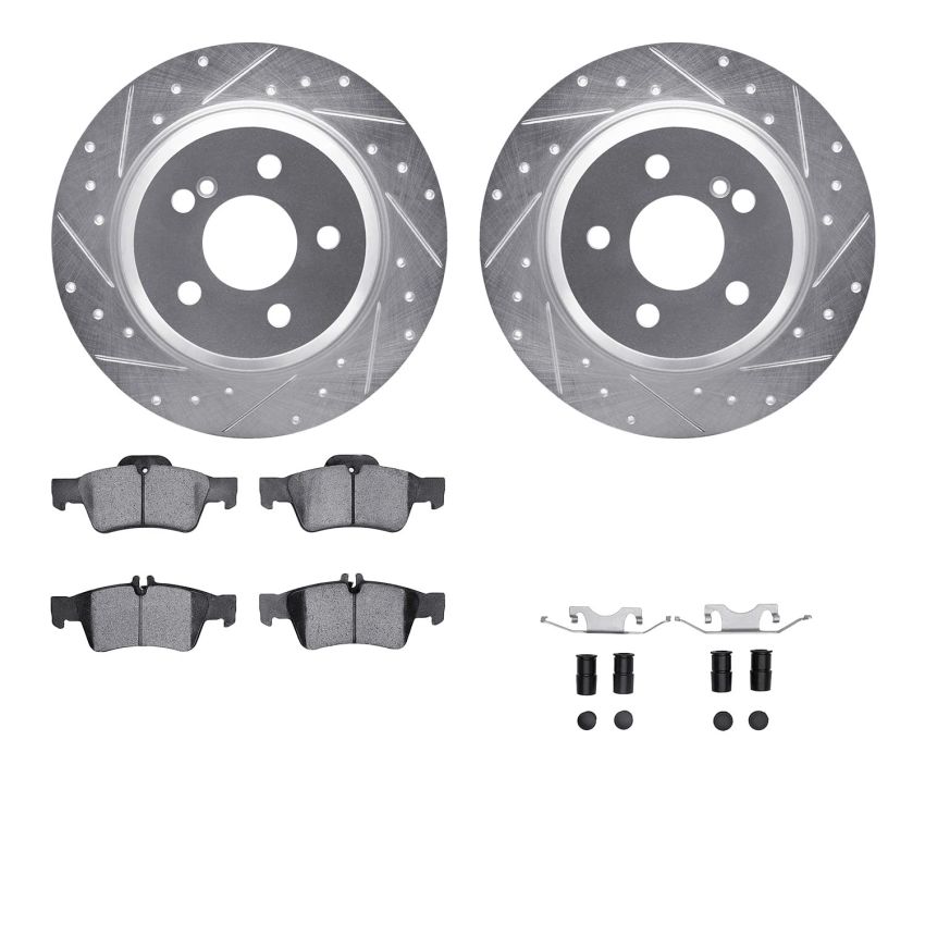 Dynamic Friction 7612-63067 Rotor Kit