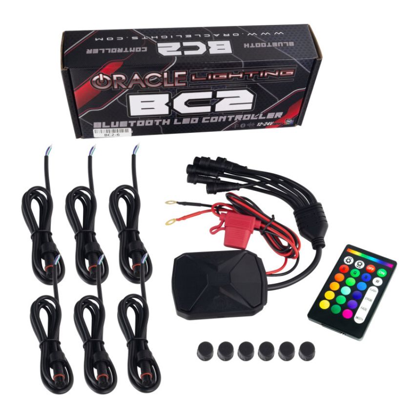 Oracle Lighting BC2-6 ORACLE Lighting BC2 Bluetooth ColorSHIFT┬о RGB LED Controller - 6 Output
