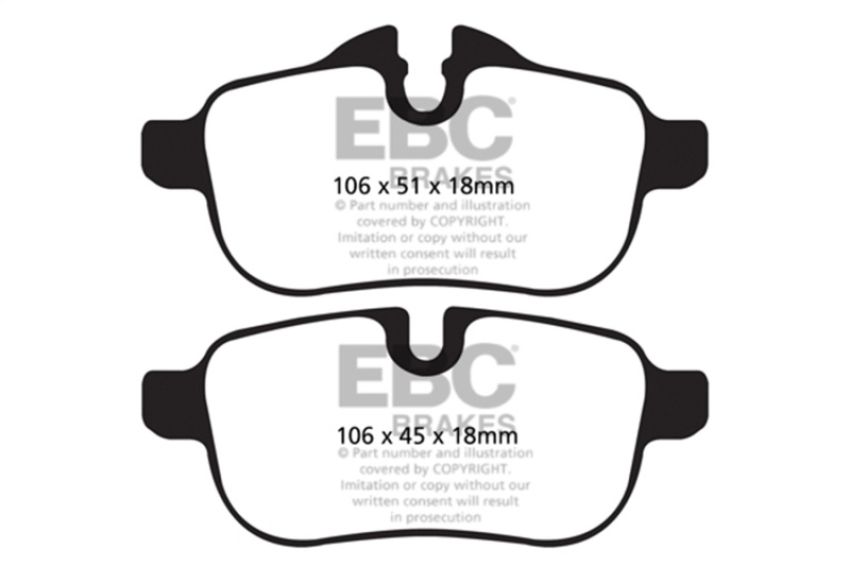 EBC Brakes DP32046C Redstuff Ceramic Low Dust Brake Pads