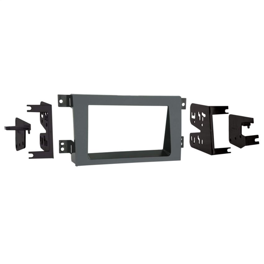 Metra 95-7870G Double DIN Installation Dash Kit for 2005-up Honda Ridgeline (Gray)