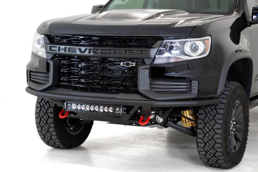 Addictive Desert Designs F458102100103 2021 Chevy Colorado ZR2 Pro Bolt-On Front Bumper