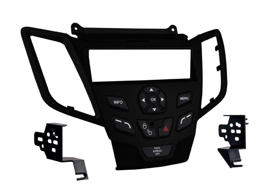Metra 99-5825B Single DIN Dash Installation Kit for 2010-Up Ford Fiesta Vehicles Black