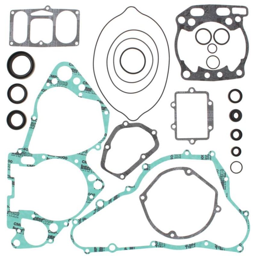 Vertex Pistons 811580 Vertex Gaskets 96-98 Suzuki RM250 Complete Gasket Kit w/ Oil Seals