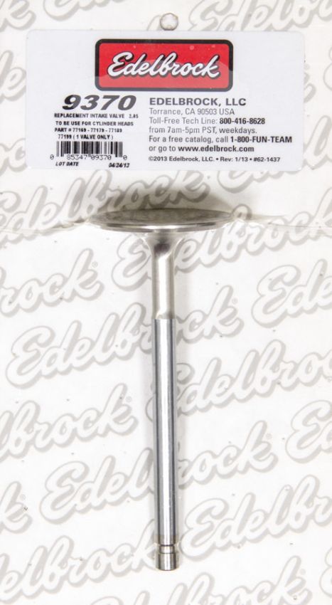 EDELBROCK EDE9370 Intake Valve - 2.050 (1)