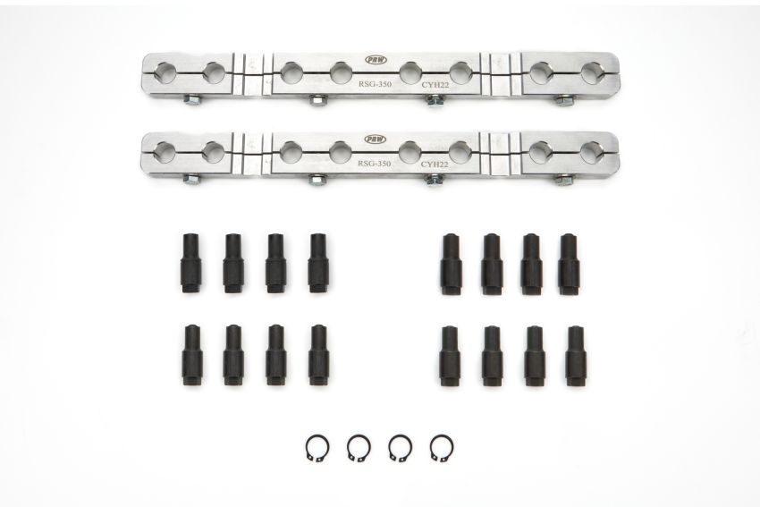 PRW INDUSTRIES, INC. PQX1535000 Billet Alum. Stud Girdle Kit - SBC