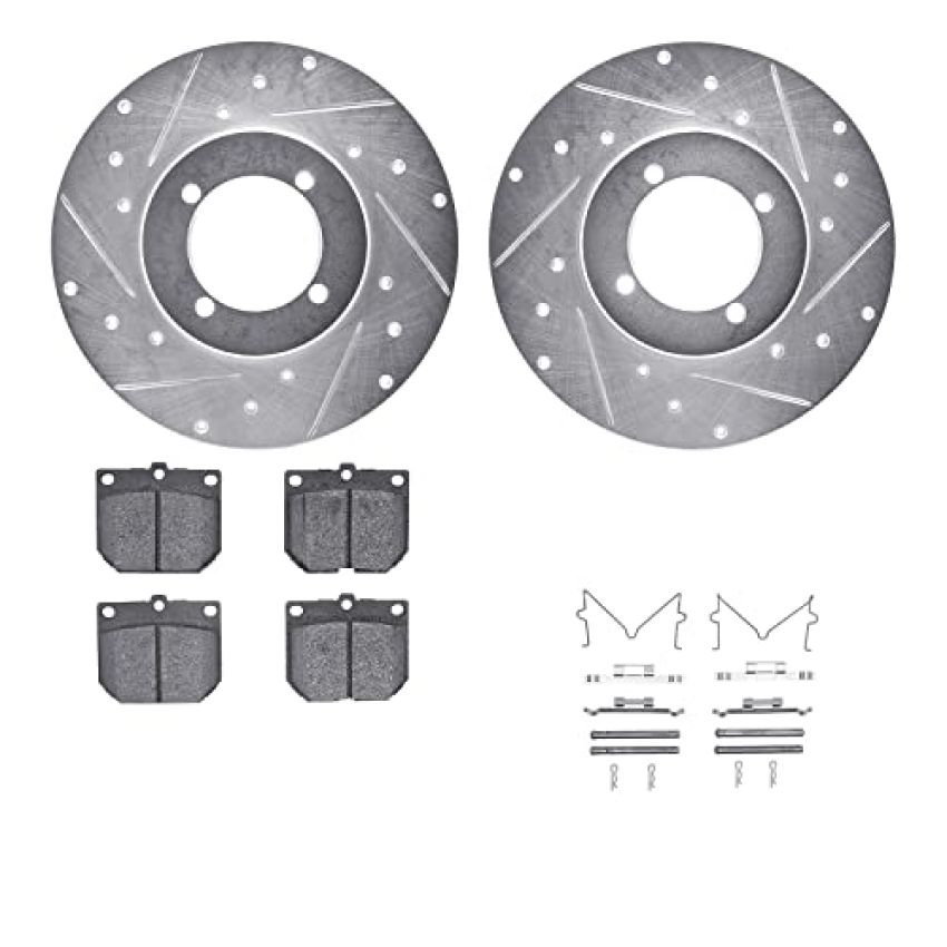 Dynamic Friction 7512-67007 Rotor Kit