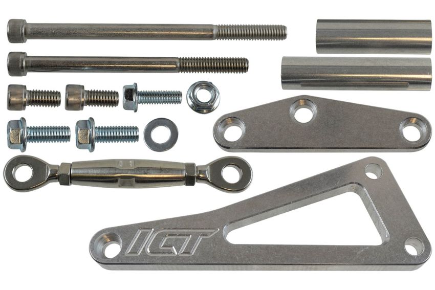ICT BILLET ICT551663 BBC Alternator Bracket uses Long Water Pump