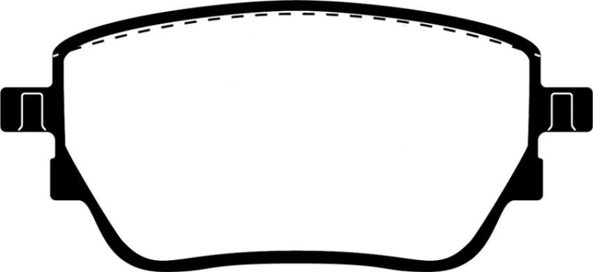 EBC Brakes UD1904 Ultimax OEM Replacement Brake Pads