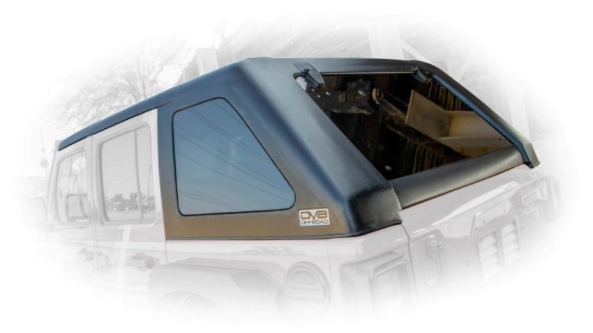 DV8 Offroad HTJLFB-B 2018+ Jeep Wrangler JL Unlimited Fastback Hard Top