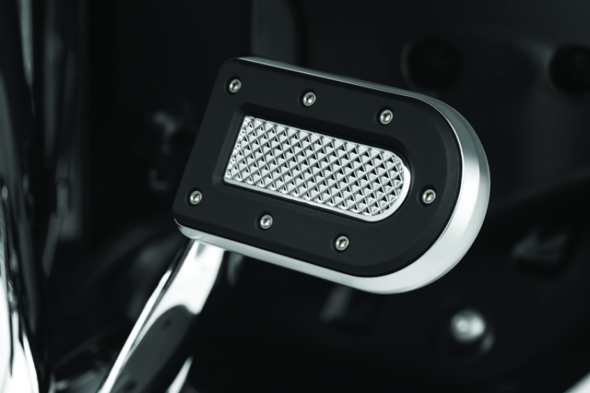 Kuryakyn 7039 Heavy Industry Brake Pedal 80-Up FL Models Chrome