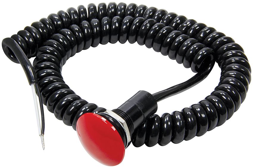 ALLSTAR PERFORMANCE ALL80181 Remote Button w/Cord Lg Red Button