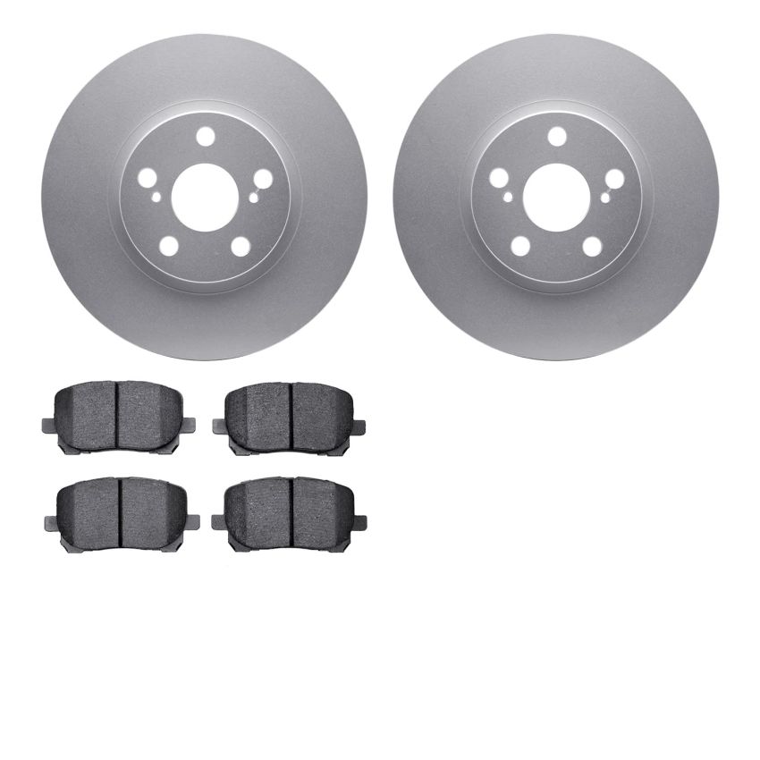 Dynamic Friction 4502-76114 Rotor Kit