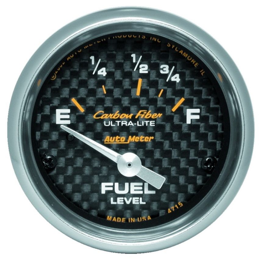 AUTOMETER ATM4715 2-1/16in C/F Fuel Level Gauge 73/10 OHMS