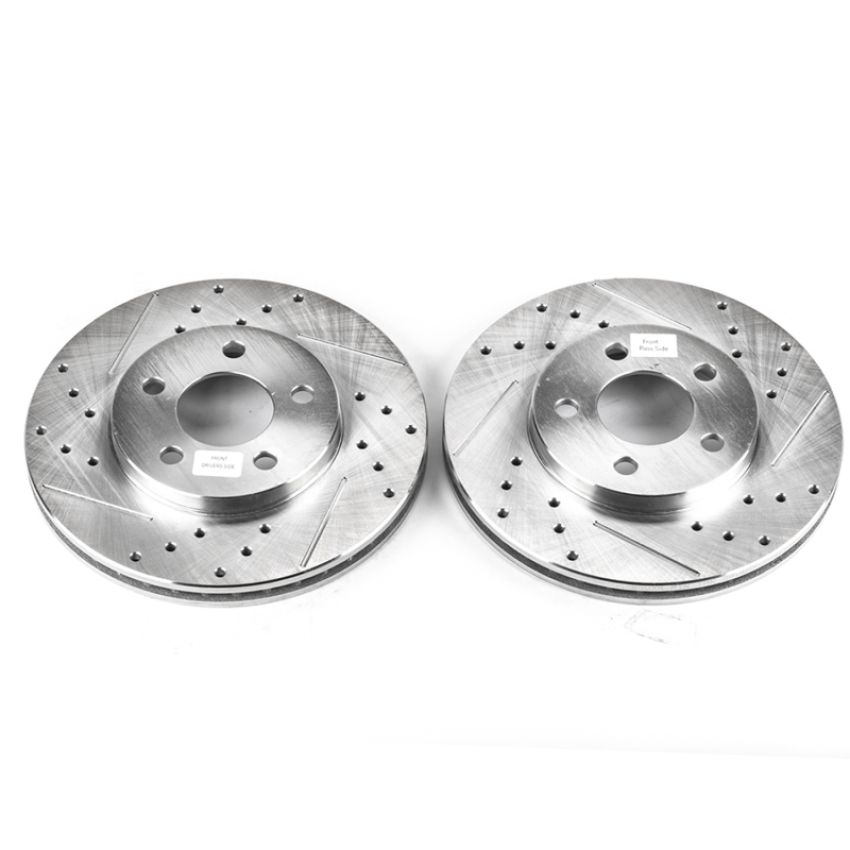 PowerStop AR8350XPR PowerStop Evolution Performance Drilled, Slotted & Plated Brake Rotor Pair