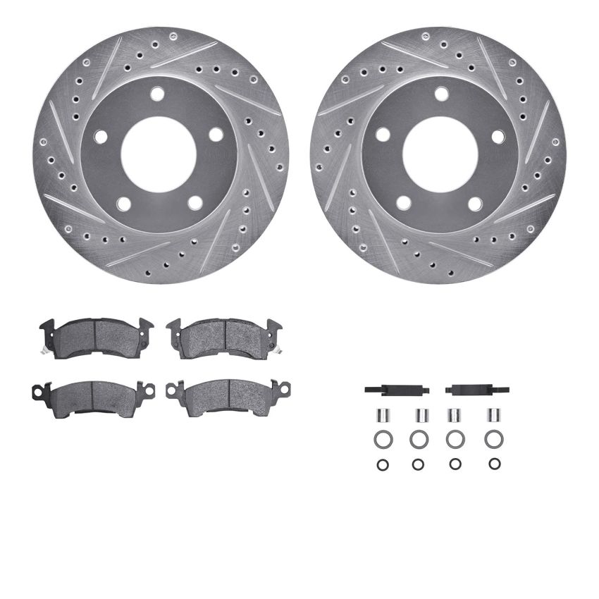 Dynamic Friction 7212-46005 Rotor Kit