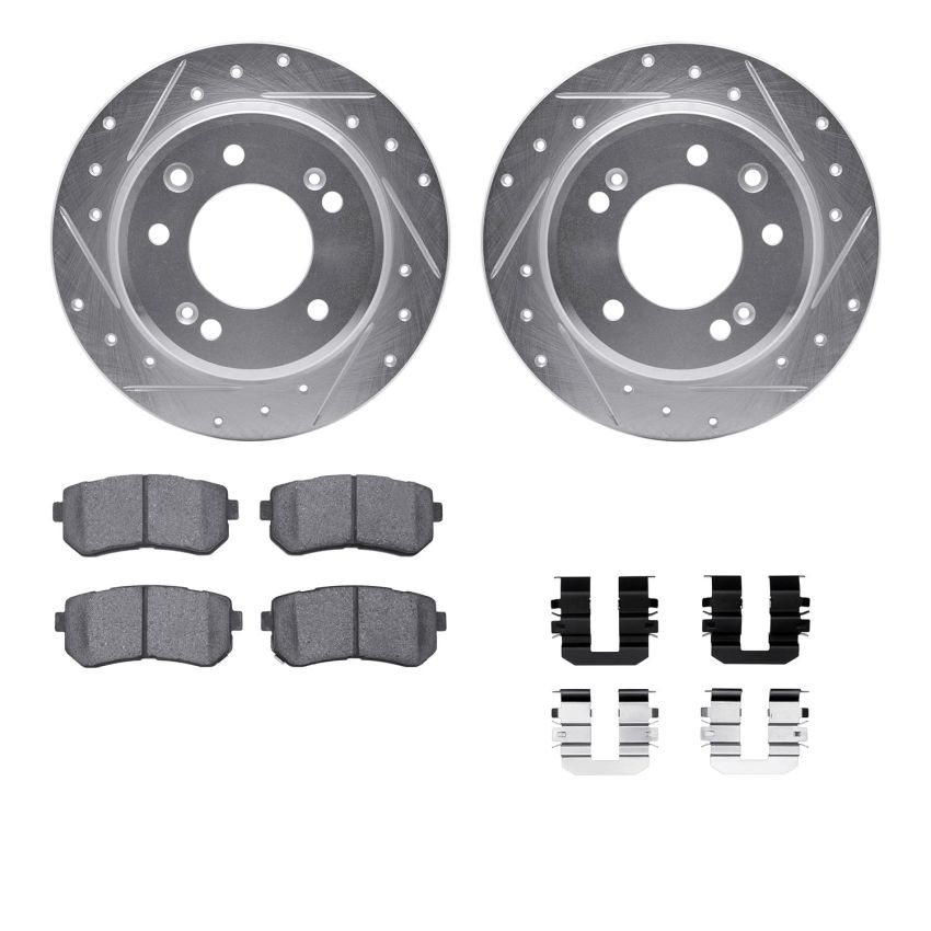 Dynamic Friction 7512-03038 Rotor Kit
