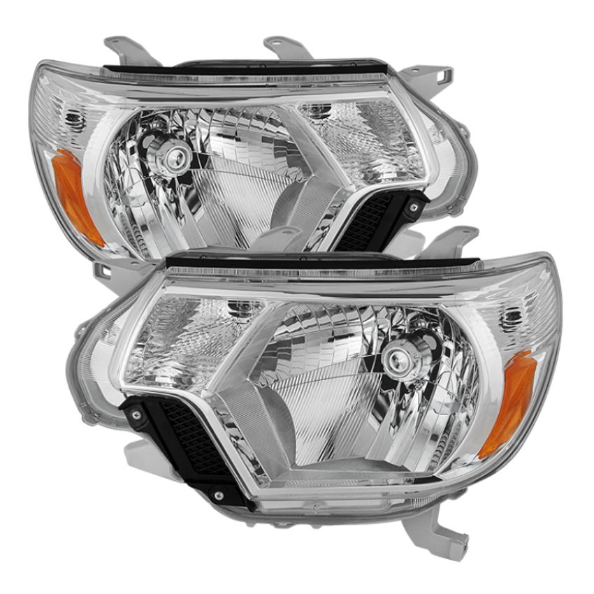 SPYDER 9031083 Xtune Toyota Tacoma 2012-2015 OEM Style Headlights Chrome HD-JH-TTA12-AM-C