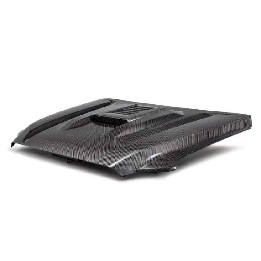 Seibon HD24TYTA-TR 2024+ Toyota Tacoma TR-Style Carbon Fiber Hood