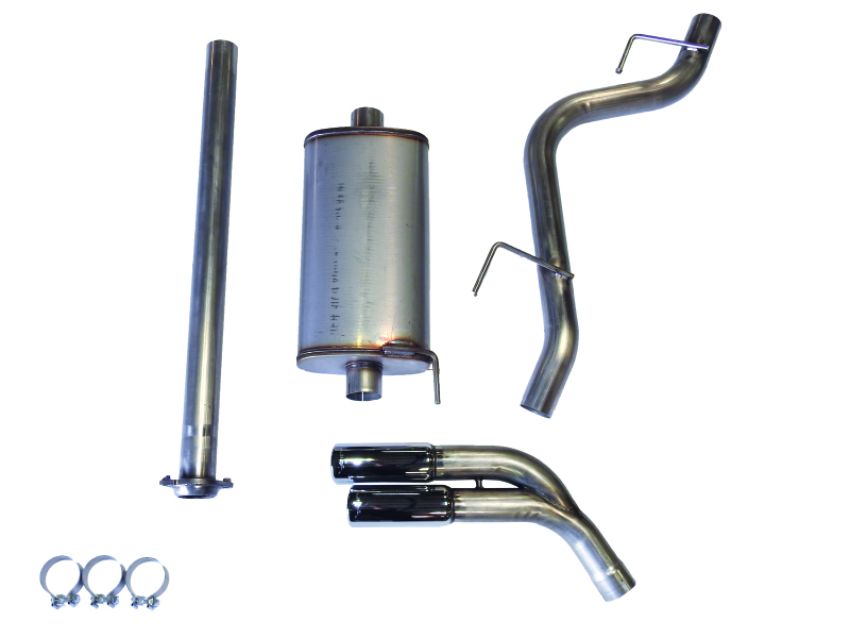 JBA 30-2544 15-20 Ford F-150 2/4WD 2.7L/3.5L/5.0L 304SS Dual Side Exit Cat-Back Exhaust