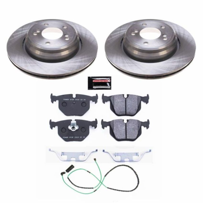 PowerStop TDSK5732 Track Day Spec High-Performance Brake Pad and Rotor Kit