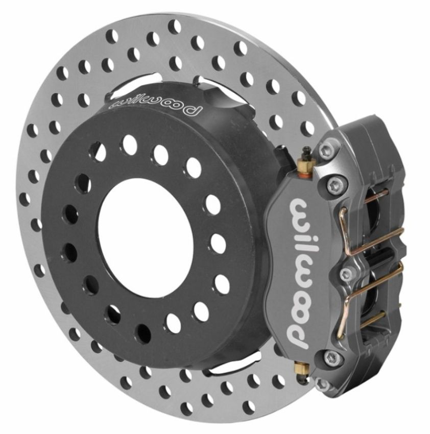 Wilwood 140-14134-D Dynapro Lug Mount Rear Dynamic Kit SA Drilled Big Ford New Style 2.36in Offset