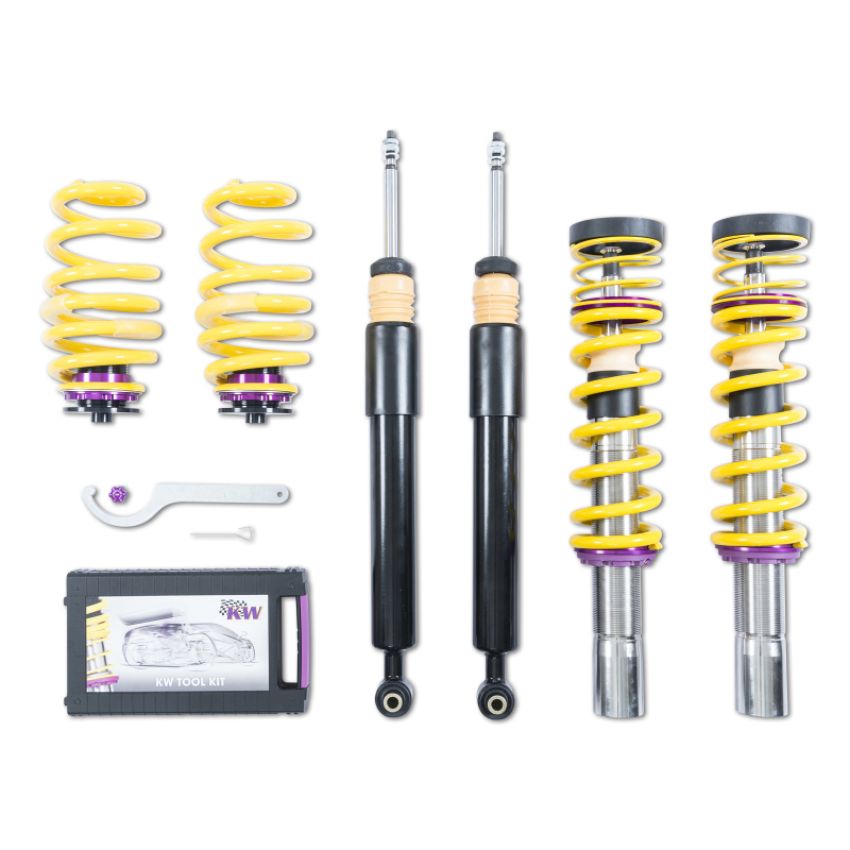 KW 102100AV Audi A4 B9 Sedan 2WD Without EDC 50mm Coilover Kit V1