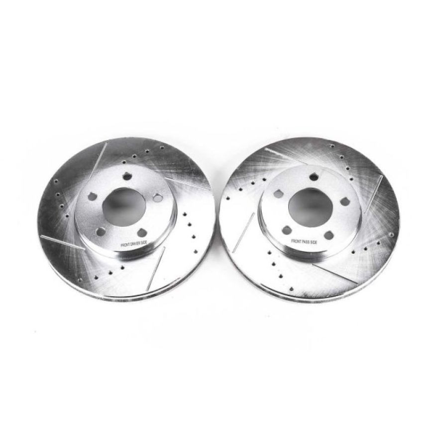 PowerStop AR8269XPR PowerStop Evolution Performance Drilled, Slotted & Plated Brake Rotor Pair