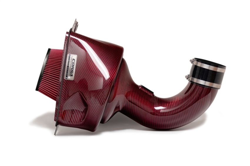 Corsa Performance 44001DR Limited Edition Corsa Performance C7 Corvette Red Carbon Fiber Air Intake with D