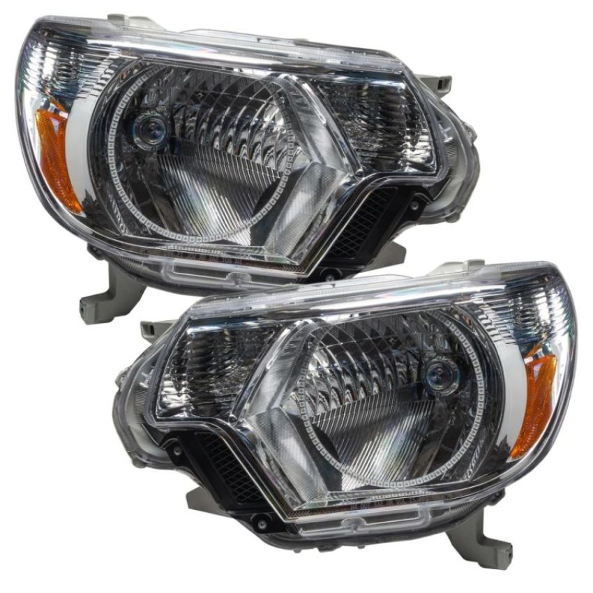 Oracle Lighting 8163-335 2012-2015 Toyota Tacoma Pre-Assembled LED Halo Headlights - (Chrome Housing)