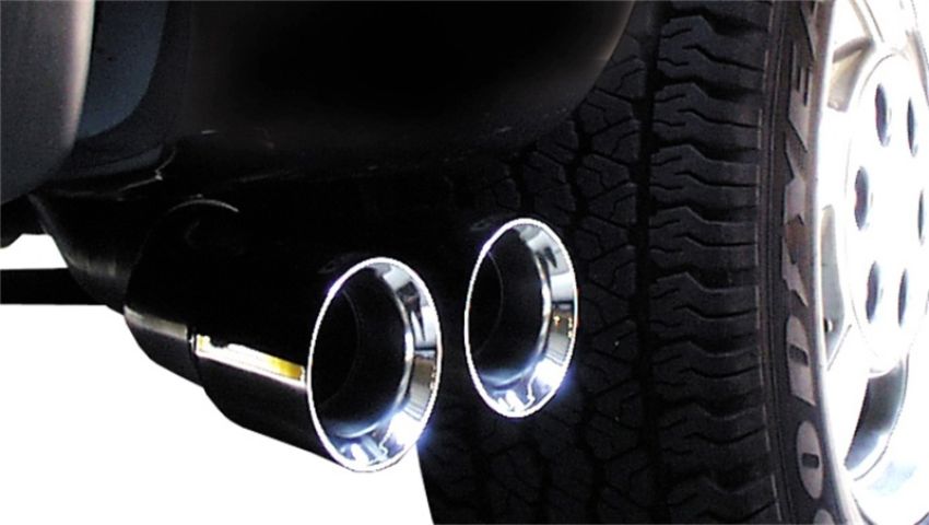 Corsa Performance 14260 3.0in. Cat-Back Single Side Exit with Twin 4.0in. Polished Pro-Series Tips