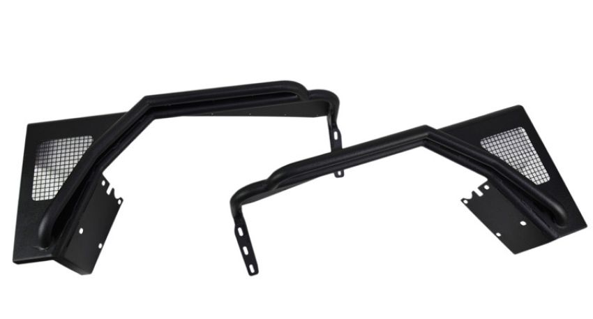 Fishbone Offroad FB23029 97-06 Jeep Wrangler Steel Tube Fender Front/Rear - Blk Txtred Pwdercoat (Set Of 4)